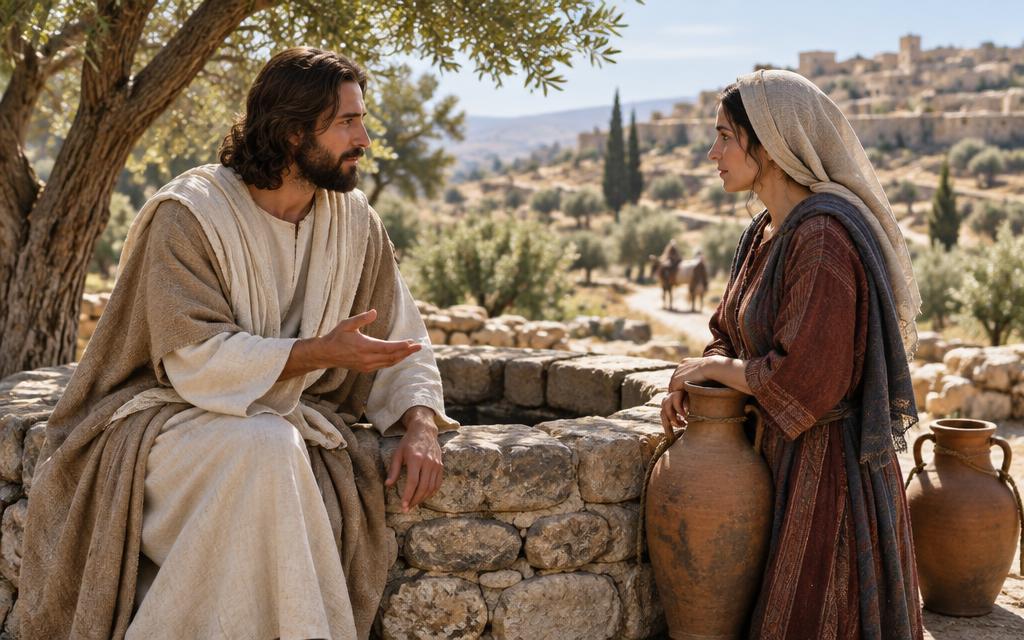 Imagem de destaque do artigo Jesus e a Mulher Samaritana: Lições de João 4