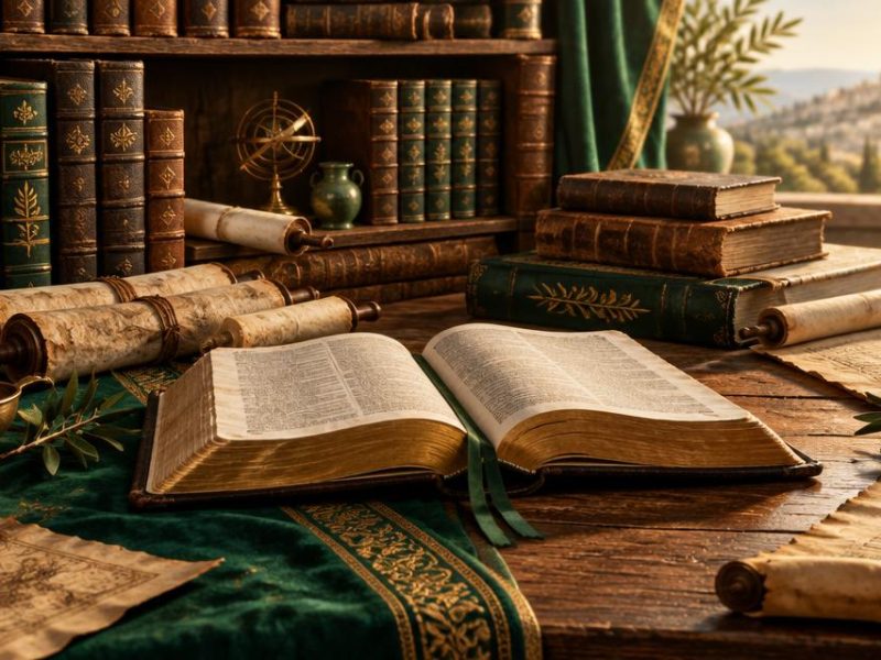 Imagem de destaque do artigo Livros da Bíblia: Divisão, Ordem e Visão Geral