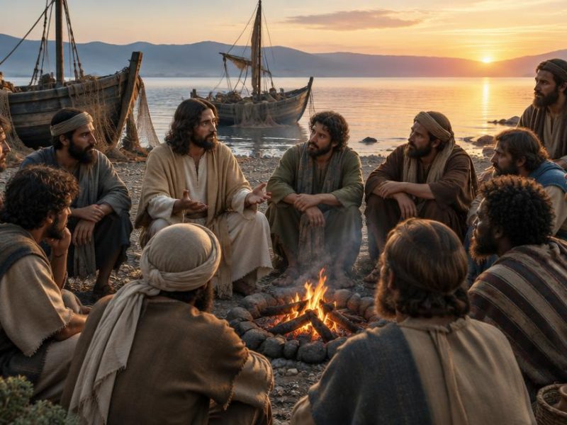Imagem de destaque do artigo Os 12 Apóstolos de Jesus: Quem Foram e o Que Ensinam